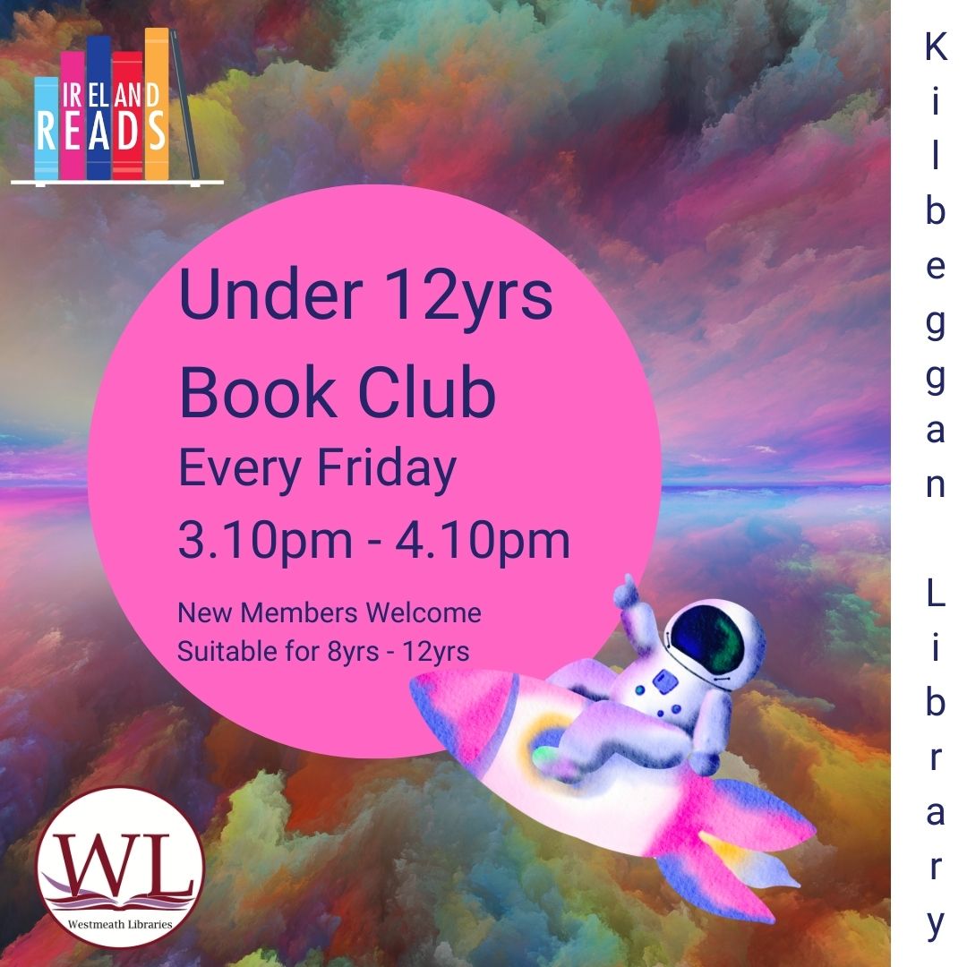 whcclibrary's tweet photo. #kilbegganlibrary celebrates #irelandreads with #sciencefictionbookclub and #undertwelvesbookclub. We are also hosting a #dressup #monsterdoodle and a #bookclinic. Join us this week as we celebrate #readingbooks https://t.co/O5zsT4IzLJ