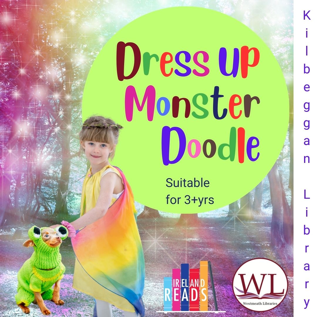 whcclibrary's tweet photo. #kilbegganlibrary celebrates #irelandreads with #sciencefictionbookclub and #undertwelvesbookclub. We are also hosting a #dressup #monsterdoodle and a #bookclinic. Join us this week as we celebrate #readingbooks https://t.co/O5zsT4IzLJ
