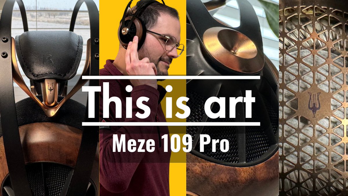 NEW VIDEO! These headphones might have just ruined all others for me. See what I'm so excited about about in the thread! 

#audiophile #AudioReview #youtubevideo #youtubereview #headphones #headphonesrecommended #gamingheadphones #bestheadphones #meze109pro