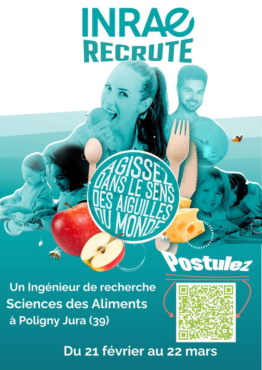 Ingénieur(e) Sciences des aliments – Responsable plateforme de recherche

Rendez-vous sur le site INRAE Jobs du 21 février au 22 mars 2024 pour postuler.

En savoir plus : minifromagerie-poligny.hub.inrae.fr

Contacts :  lbeney@u-bourgogne.fr ou rvalex@u-bourgogne.fr