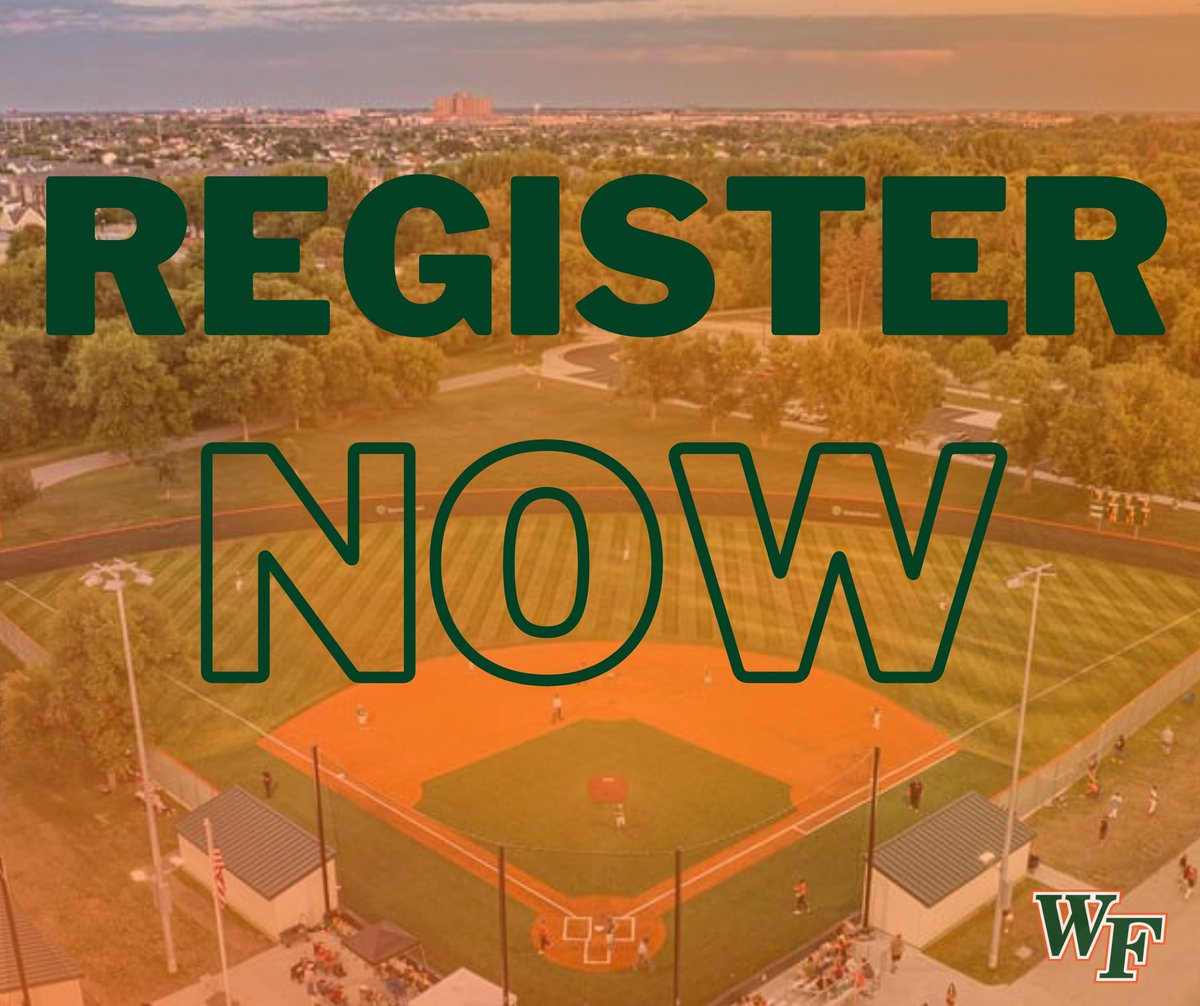 Registration closes soon. West Fargo Baseball has a division for everyone's skill level. 5u-15u registration closes on March 1st. 
westfargobaseball.com/Default.aspx?t…