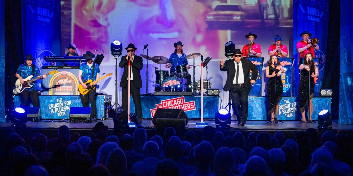 The Chicago Blues Brothers 📅 19th July, 2024 ⏰ 7.30pm 🎫£29 📲rhylpavilion.co.uk/whats-on 📞01745 330000