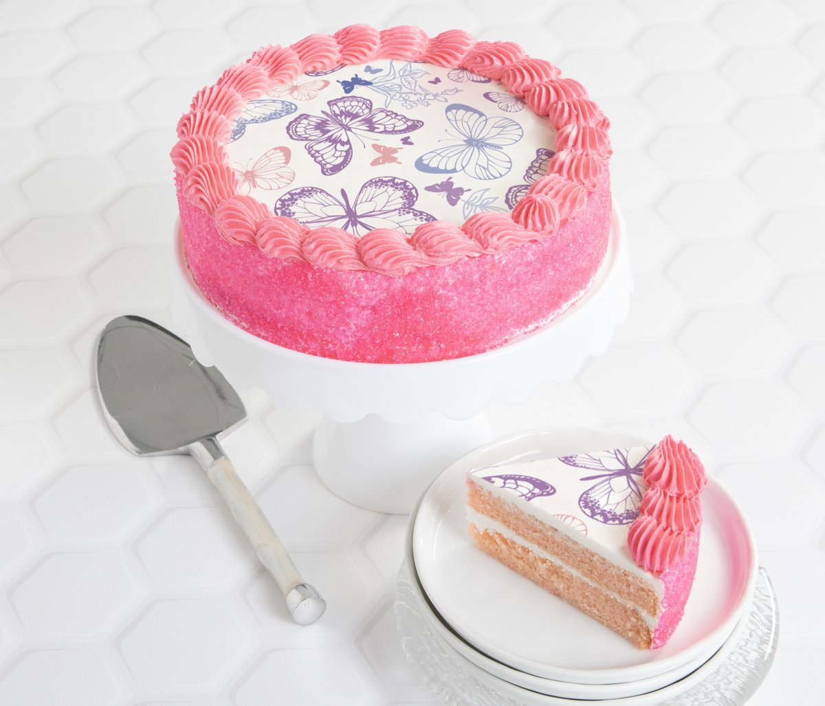 BakeMeAWish's tweet image. Our Butterfly Cake is sure to make their heart soar! We have unique theme cakes for all occasions bddy.me/4a0BoPh #bakemeawish #cakedelivery