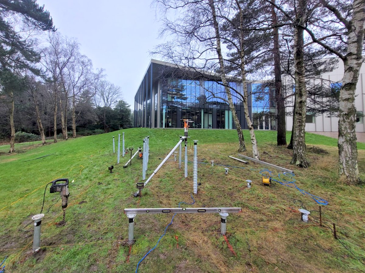 No More Digging. Ground Screw Foundations. tweet media