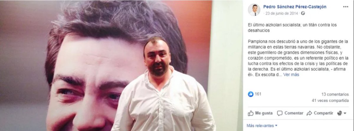 FroilLannister's tweet photo. Adivinad quién le dedica a Koldo, el detenido por supuesto cobro de comisiones ilegales, un párrafo de elogios. Efectivamente, Pedro Sánchez.

No hay delincuente o investigado por la Justicia que no haya recibido algún elogio de Pedro Sánchez. https://t.co/8kKofDy3IE