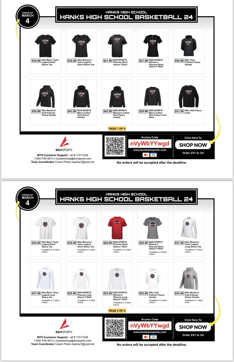 JM Hanks Boys Basketball ‘24-25’ (@boysbballhanks) on Twitter photo Hanks Basketball Fan Shop is available now🛡️⚔️🏰🏆🏀!!
Dates: 02/21/2024 to 03/04/2024
Gear is 🔥!! bsnteamsports.com/shop/nVyWbYYwgd
<a href="/JMHanksHigh/">J.M. Hanks High School</a> <a href="/HanksAthletics/">THE KINGDOM ATHLETICS</a> <a href="/Coach_Veliz/">Coach Scott Veliz</a> <a href="/CoachPerez_HHS/">Coach Perez</a> <a href="/HanksLadyBB/">Hanks Lady Knights Basketball</a> <a href="/HHSCarrasco/">Christian I. Carrasco, M. Ed.</a> <a href="/RCadena2001LTD/">Ruben Cadena</a> <a href="/DBumpas/">David Bumpas</a> <a href="/fabyarras/">Fabiola Ruiz-Arras</a> <a href="/HanksCavaliers/">HMS Cavalier Athletics</a> <a href="/GlenCoveElem/">Glen Cove Elementary #KeepShining #StarStrong</a> Hanks Basketball Fan Shop is available now🛡️⚔️🏰🏆🏀!!
Dates: 02/21/2024 to 03/04/2024
Gear is 🔥!! bsnteamsports.com/shop/nVyWbYYwgd
<a href="/JMHanksHigh/">J.M. Hanks High School</a> <a href="/HanksAthletics/">THE KINGDOM ATHLETICS</a> <a href="/Coach_Veliz/">Coach Scott Veliz</a> <a href="/CoachPerez_HHS/">Coach Perez</a> <a href="/HanksLadyBB/">Hanks Lady Knights Basketball</a> <a href="/HHSCarrasco/">Christian I. Carrasco, M. Ed.</a> <a href="/RCadena2001LTD/">Ruben Cadena</a> <a href="/DBumpas/">David Bumpas</a> <a href="/fabyarras/">Fabiola Ruiz-Arras</a> <a href="/HanksCavaliers/">HMS Cavalier Athletics</a> <a href="/GlenCoveElem/">Glen Cove Elementary #KeepShining #StarStrong</a>