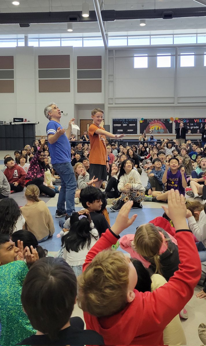Thank you <a href="/PtaSparks/">Sparks Elementary PTA</a> for bringing us the Yuck Science program today! 🔬🧪 #learningfun #scienceiscool <a href="/C_E_Dellinger/">CarrieDellinger</a>