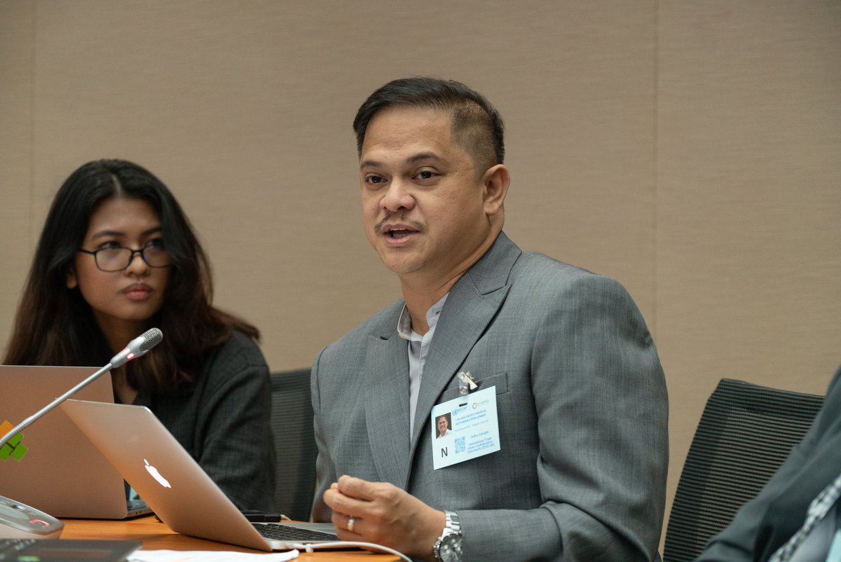 🗣️ @dabigdyul at #APFSD2024 spoke about #SocialProtection - he made it clear what govts must do for working people: ✅Expand social protection coverage to everyone ✅Expand budgets & taxation to deliver universal social protection ✅Fund climate insurance and protection ✅Fully…