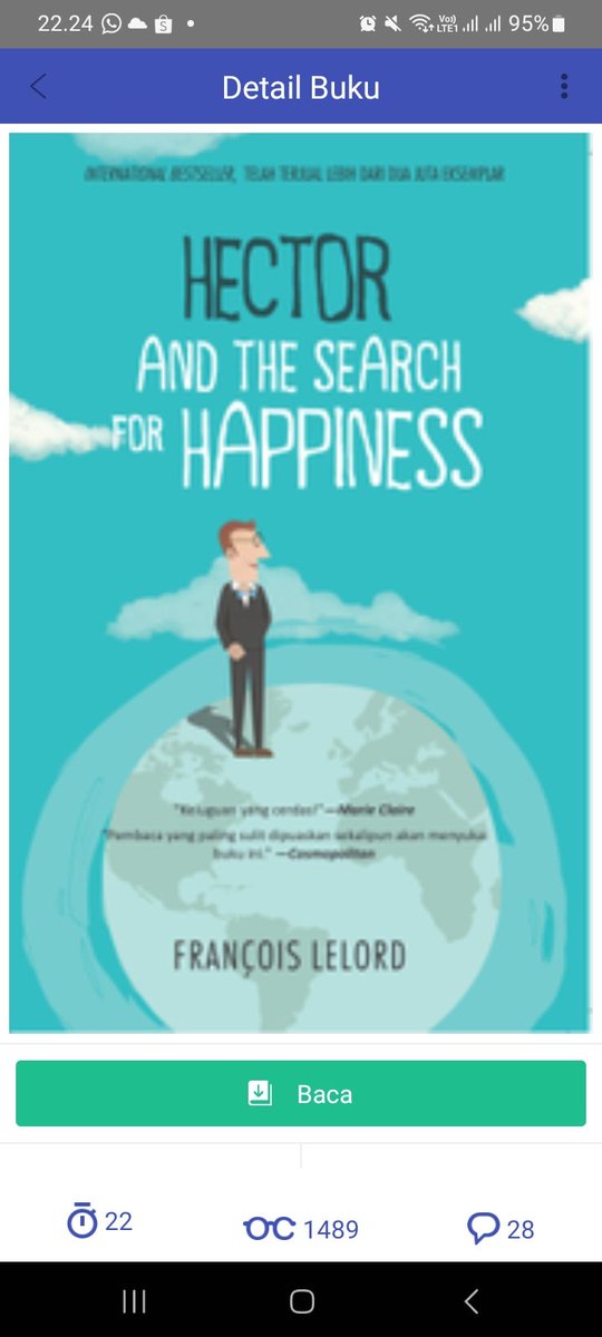 dannisargez's tweet photo. @ardibhironx @lilaccountz Jd inget buku hector and the search of happiness. Ada di ipusnas 👍 https://t.co/GThuFD9m8J