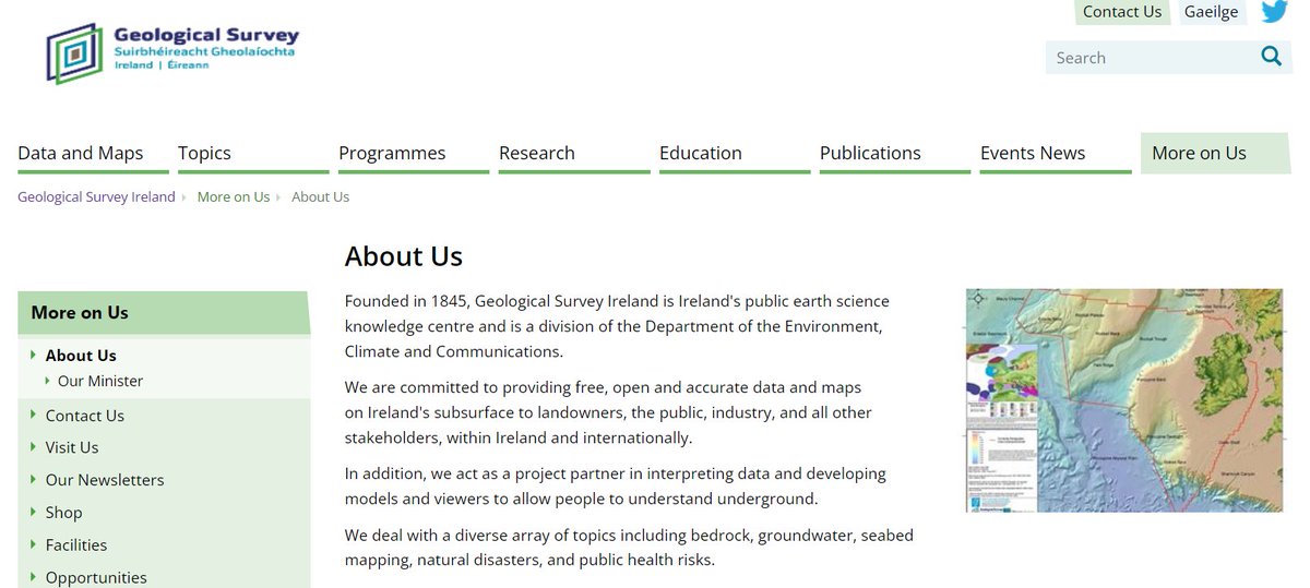 🌍✨Welcoming @GeolSurvIE #GSI to the World Community of Geological Surveys #WCOGS! Discover their contributions👉worldgeosurveys.org/thecommunity. Let's continue to grow and share geological knowledge together! #WCOGS #Geology #GeologicalSurveys #GeoCommunity