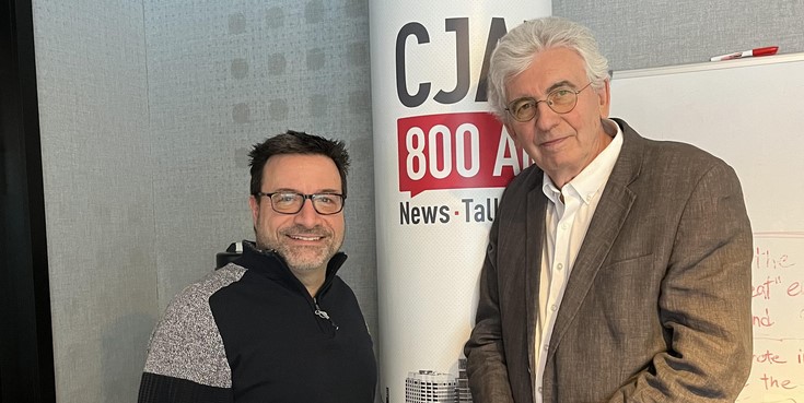 CJAD recently interviewed Dr. Rolando Del Maestro about his interest in Leonardo Da Vinci and his AI-driven neurosurgical research at The Neuro. His work at the <a href="/AI_SimCentre/">Neurosurgical Simulation and AI Learning Centre</a> is improving training for the next generation of brain surgeons.

🎧 iheartradio.ca/cjad/audio/dr-… <a href="/CJAD800/">CJAD 800 Montreal</a>