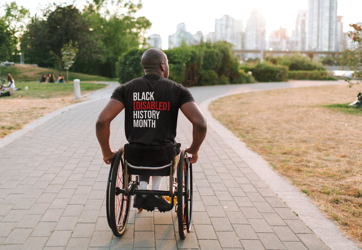 Olas_Truth's tweet image. The celebration of Black Disabled History Month continues. Share how you make history as a Black person with a disability using the #BDHM hashtag, and grab your BDHM shirt today by visiting olastruth.com 

#BlackHistoryMonth #BlackHistory #DisabilityPride #BlackTwitter