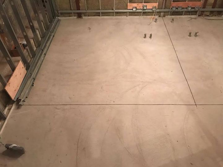 AVRoomService's tweet image. Cut the floating floor to make three isolated sections; one for each speaker and one for the listening area.