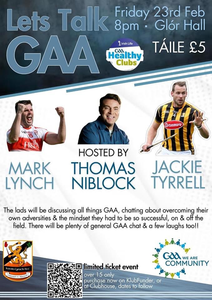 What do you think of that <a href="/JoeBrolly1993/">Joe Brolly</a> 

We are very much looking forward til Fri night!! [ Only two more sleeps 🤣 ]
*its almost fully booked*
Tomorrow will be the LAST day to purchase tickets on KlubFunder 

klubfunder.com/Clubs/Kevin_Ly…