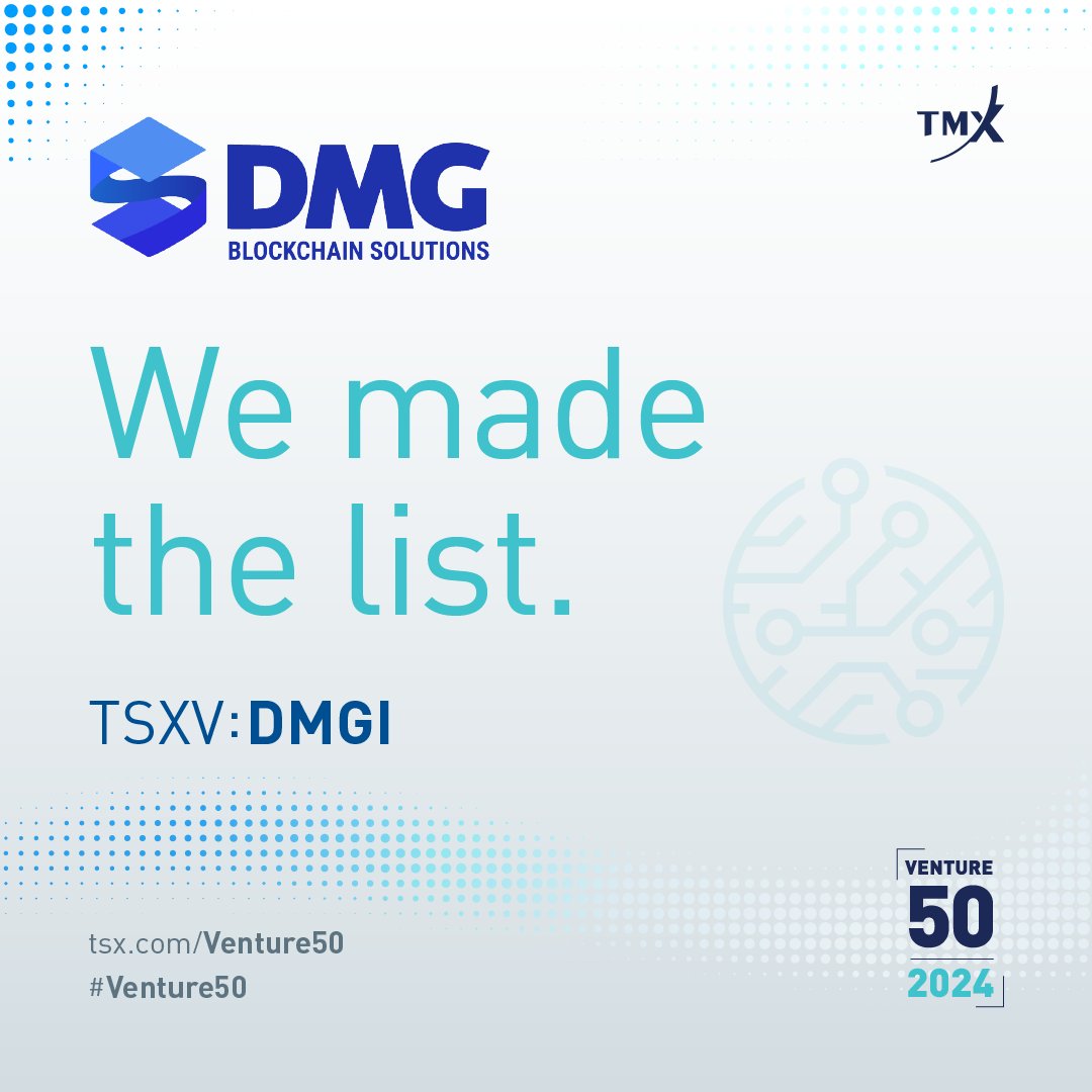 DMG Blockchain Solutions tweet media