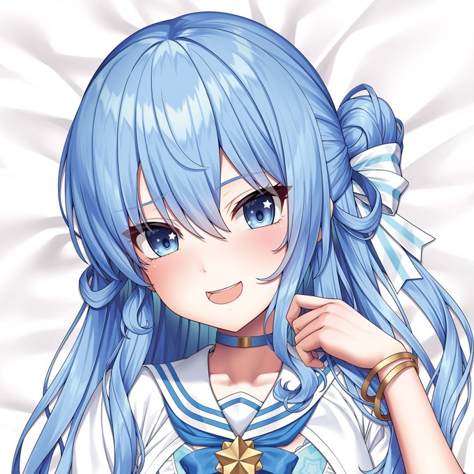 【3月締切/抱き枕カバー/新作告知③】 
「すいせい」
 イラストはlambdaさん(@lambda9696)です。

3月8日までの受付となります。 
全体プレビュー画像や詳細、ご注文はこちらから⇒https://t.co/BpZXQOh5LU 