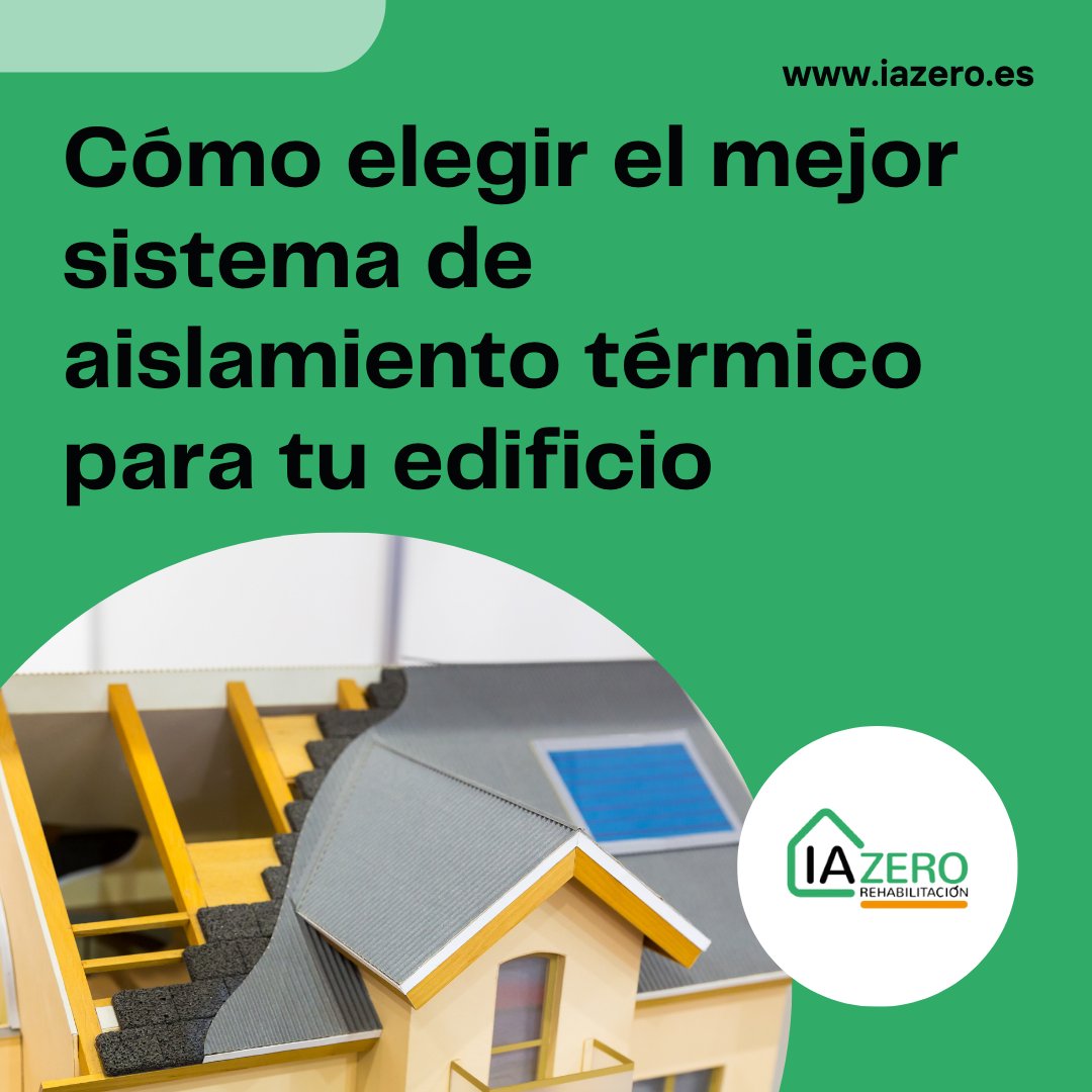 Elegir el aislamiento térmico adecuado es clave para tu edificio 🏢✨. Considera el clima 🌦️, opta por opciones sostenibles 🌱 y consulta a expertos 🛠️. Así aseguras eficiencia y confort 🌟. #aislamiento #sostenibilidad