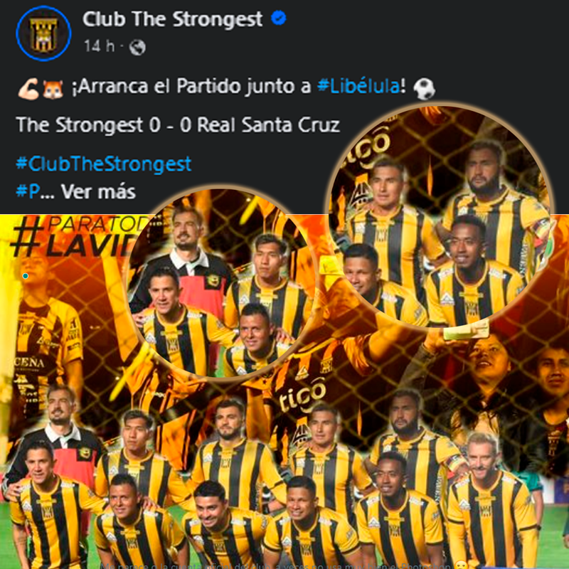 ElmasFuerteWeb's tweet photo. Queremos pedir con respeto al @ClubStrongest que piezas gráficas como la siguiente, deberían ser mucho mejor elaboradas para ser expuestas en nuestras redes oficiales, la imagen del Club siempre debe mantenerse en alto. https://t.co/guGd8gcZE2