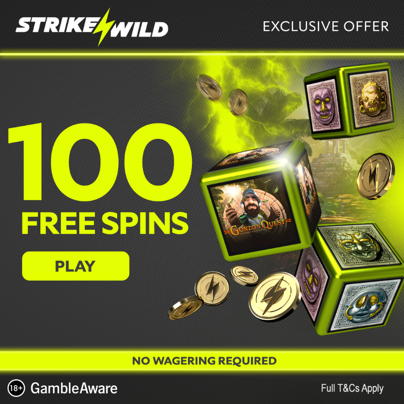 StrikeWild1's tweet photo. Get Ready For The Most Exclusive Offers!
#StrikeWild #FreeSpins #Casino #Bonus