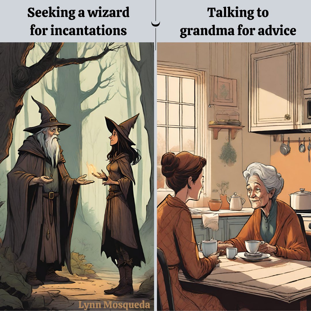 LynnMosqueda's tweet photo. Witchy Woo Memes
π Expectations vs Reality
How's your magical journey going? β¨
Like/Repost for a chance to win this meme as a 1/1
#WitchyWoo #MagicFun #Loopring https://t.co/3xRmNbw9Q5