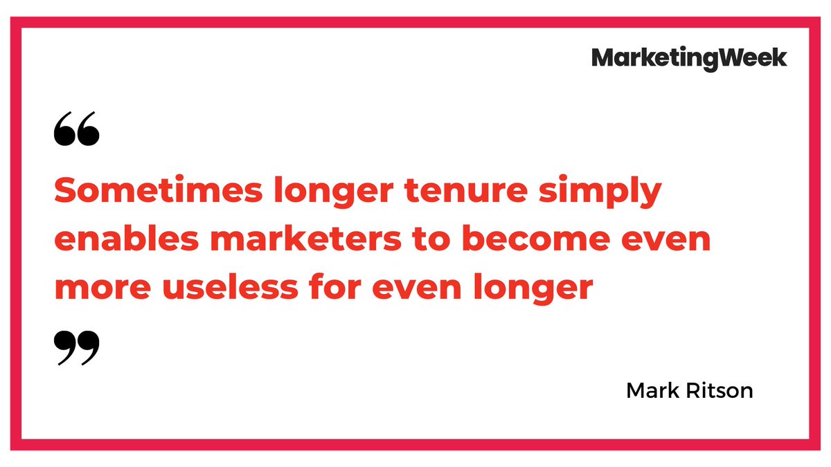 Are companies losing faith in marketing and CMOs? Or gaining it? Is the CMO role on the way out? Or back in?

Mark Ritson offers an unpopular perspective: how about neither? This obsession with the CMO role is indicative of nothing at all marketingweek.com/ritson-end-cmo…