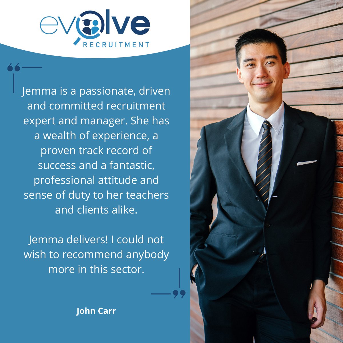 Find out about how we can support you.

Go to our website: evolve-ed.co.uk

#TeachingCareers #JobSearch #EvolveRecruitment