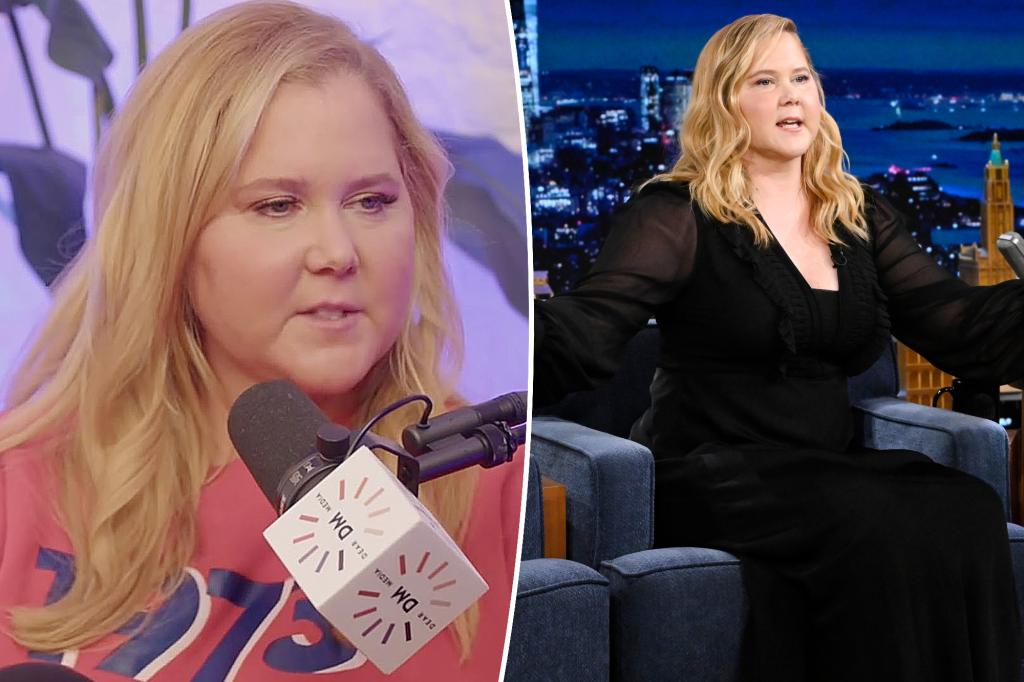 PageSix's tweet photo. Amy Schumer thinks internet trolls are ‘mad’ she’s not ‘prettier’ or ‘thinner’ https://t.co/W92rPcEI5h https://t.co/wK9yQN8ZGP