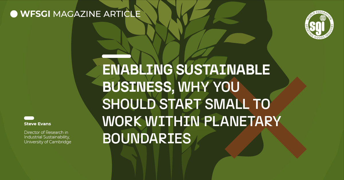 Unlocking Sustainable Manufacturing: From Waste to Wonder!

Read now how Steve Evans, describes the core challenges and transformative strategies that are shaping the future of manufacturing sustainability.

Join the movement towards a greener future: loom.ly/gWGqi_U