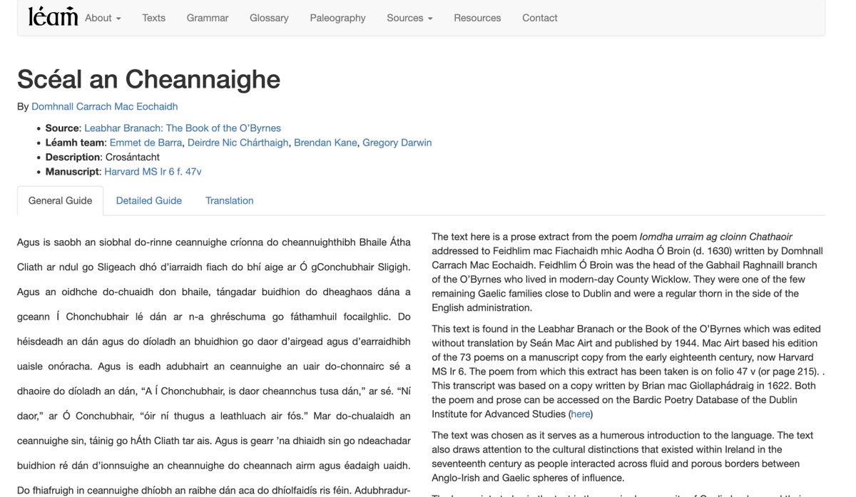 Léamh (@earlymodirish) on Twitter photo Just published! Wonderful prose story from the Book of the O'Byrnes. Thanks to all who worked on it, including participants in <a href="/csanaceltic/">CSANA</a> summer workshop, and to <a href="/SCSLibrary/">DIAS_SCS Library</a> and <a href="/Fulbright_Eire/">Fulbright Ireland</a> for support. Get your copy of the full book here: shop.dias.ie/product/leabha… Just published! Wonderful prose story from the Book of the O'Byrnes. Thanks to all who worked on it, including participants in <a href="/csanaceltic/">CSANA</a> summer workshop, and to <a href="/SCSLibrary/">DIAS_SCS Library</a> and <a href="/Fulbright_Eire/">Fulbright Ireland</a> for support. Get your copy of the full book here: shop.dias.ie/product/leabha…