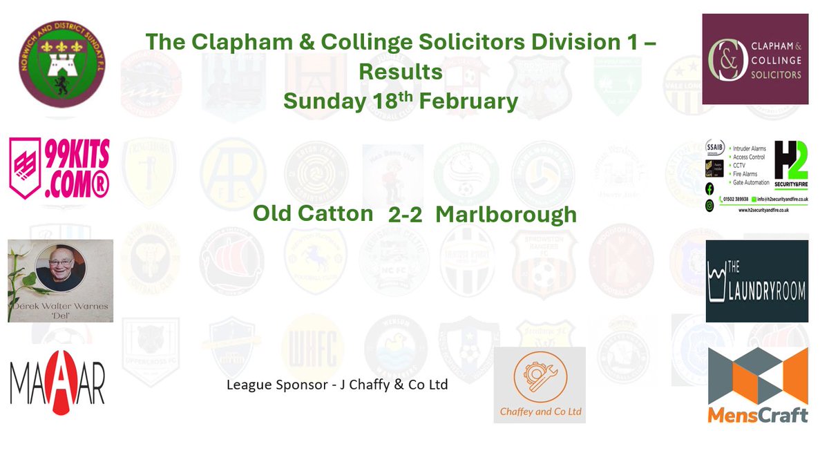 Norfolk Sunday Football League tweet media