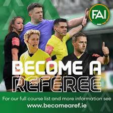 ✅A huge well done to 3️⃣4️⃣ TY students who completed the FAI Referee Beginner course today with tutor David Murphy

✅Creating a pathway for young referees through their TY Eduction programme

⚽️We will now look to link students into local branches &amp; leagues in Meath
#norefnogame