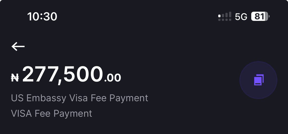 F1VisaPlug's tweet photo. In case you are unsure about the current cost of a USA visa fee in Nigeria as of 02/21/2024.

Davido VisaFee Tinubu Protest Hunger Japa https://t.co/gfa9rv0k4b