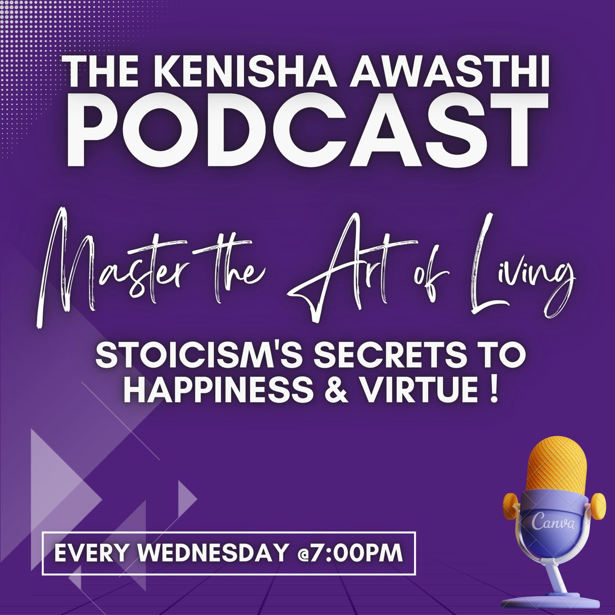 🌿 Exciting News! 🎧 Dive into Stoicism's timeless wisdom with me on the first episode of 'The Kenisha Awasthi Podcast'! 🏛️ Join our journey to resilience, inner peace, & happiness. Tune in now! 🌟 #Stoicism #Philosophy #Resilience #KenishaAwasthiPodcast youtube.com/watch?v=I1BEjo…