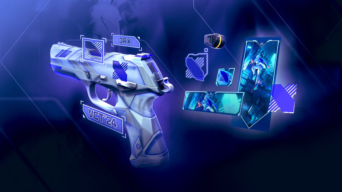 Amazing Team Capsule Skin has been released!! I personally think the skin came out really well, from classic skin to player card, so I want to say thank you to our @DRX_VS It's pretty, so please use it a lot. It's not a request, it's a threat xD