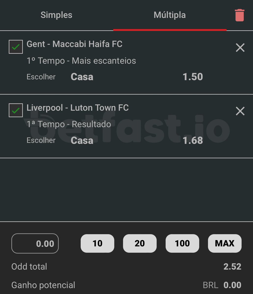 profeta_tip's tweet photo. O básico que funciona, duplinha na Betfast com 2 apostas que eu gosto bastante, vale 1un em cada separado e 0,5 na dupla, vamo chama esse green 🔥✅💰

https://t.co/yLEk8v23NW https://t.co/WQ79ycoJpc