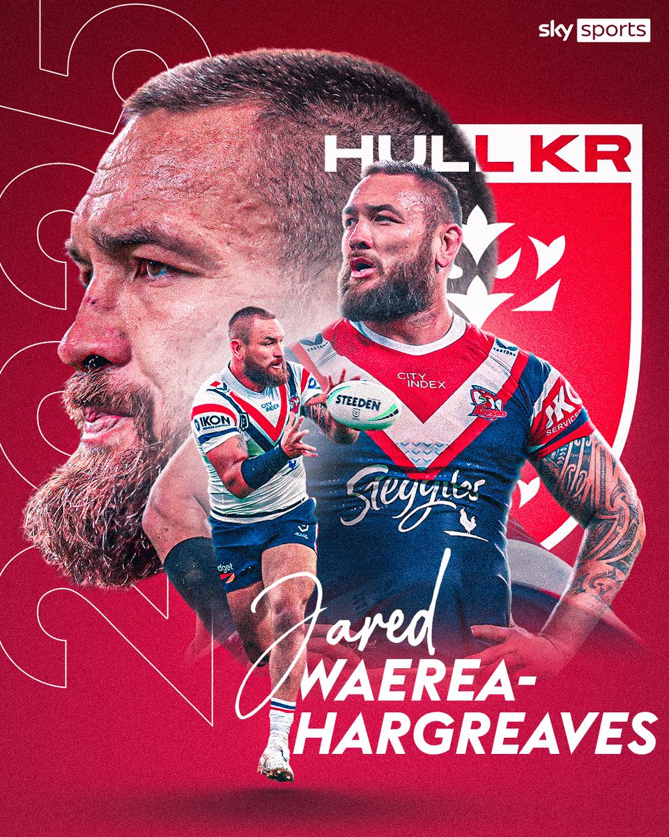Jared Waerea-Hargreaves is coming to the Super League!