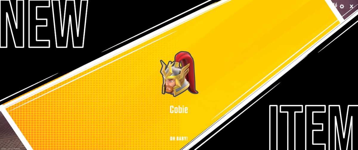 Oh Baby! Gladiator cobie, powerful skin! 
#obk <a href="/OhBabyGames/">OhBabyGames</a>