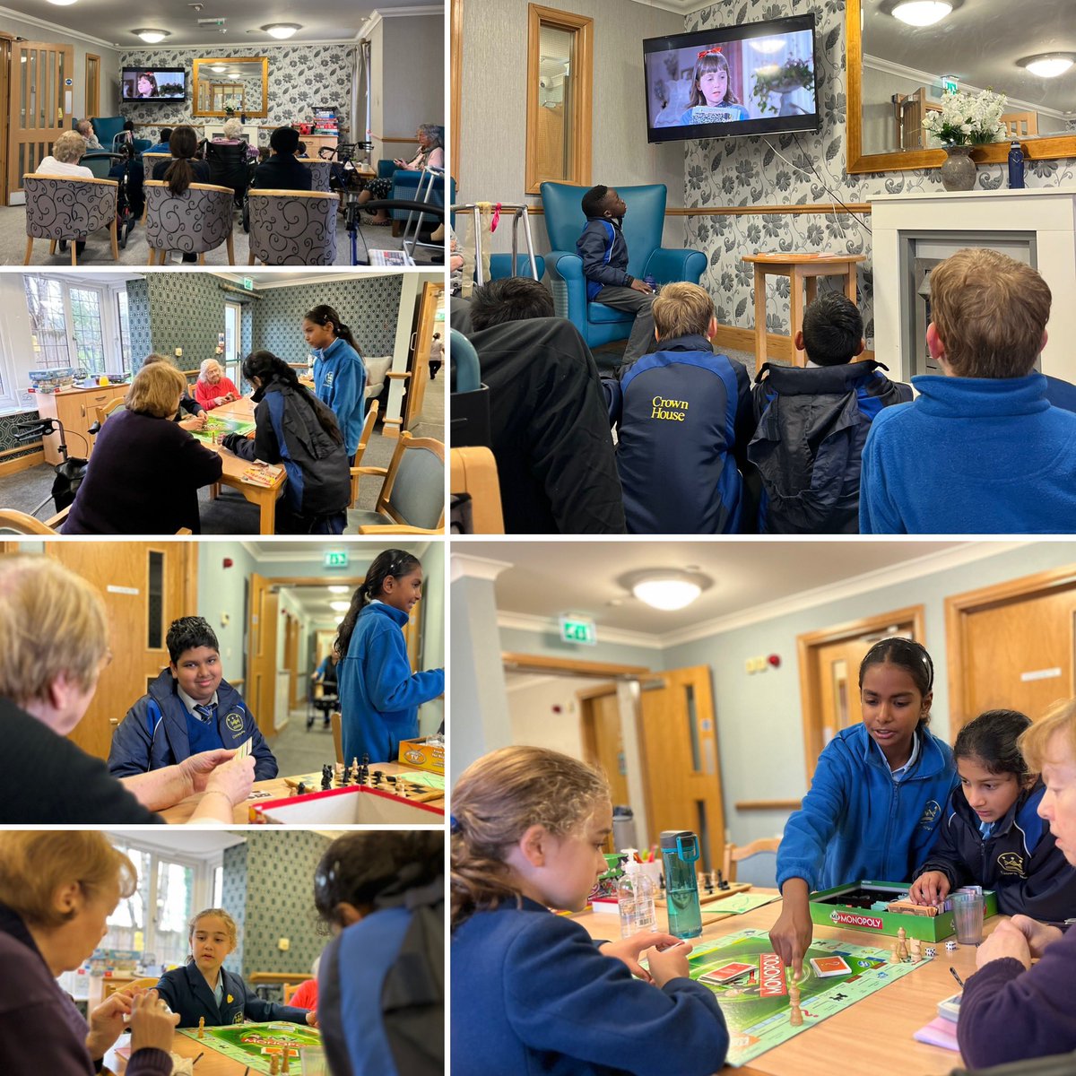 Preparing Year 6 for the transition to secondary school with community outreach at the local residential home today. 
This great opportunity promotes:
🩵 Empathy
🫶 Compassion
👥 Important social skills
#CrownHouse #PrepSchoolLife #Year6 #PrepSchoolHighWycombe #CommunityOutreach