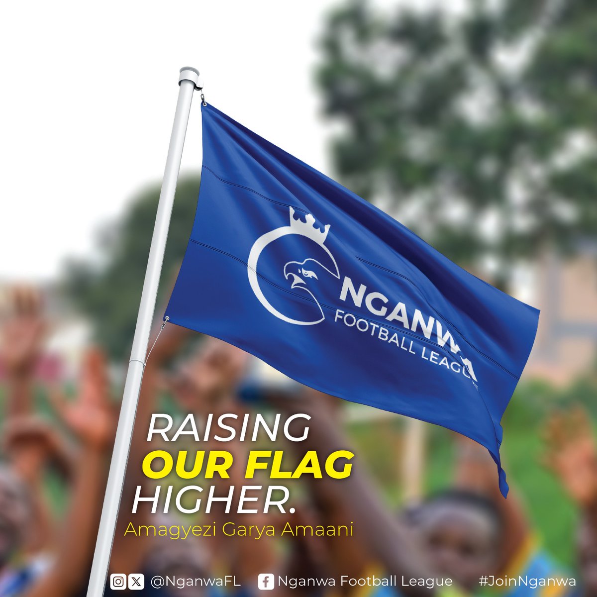"Gihanike nkebendera"!! In Ray-G's voice ..
Amagyezi Garya Amaani
#JoinNganwa