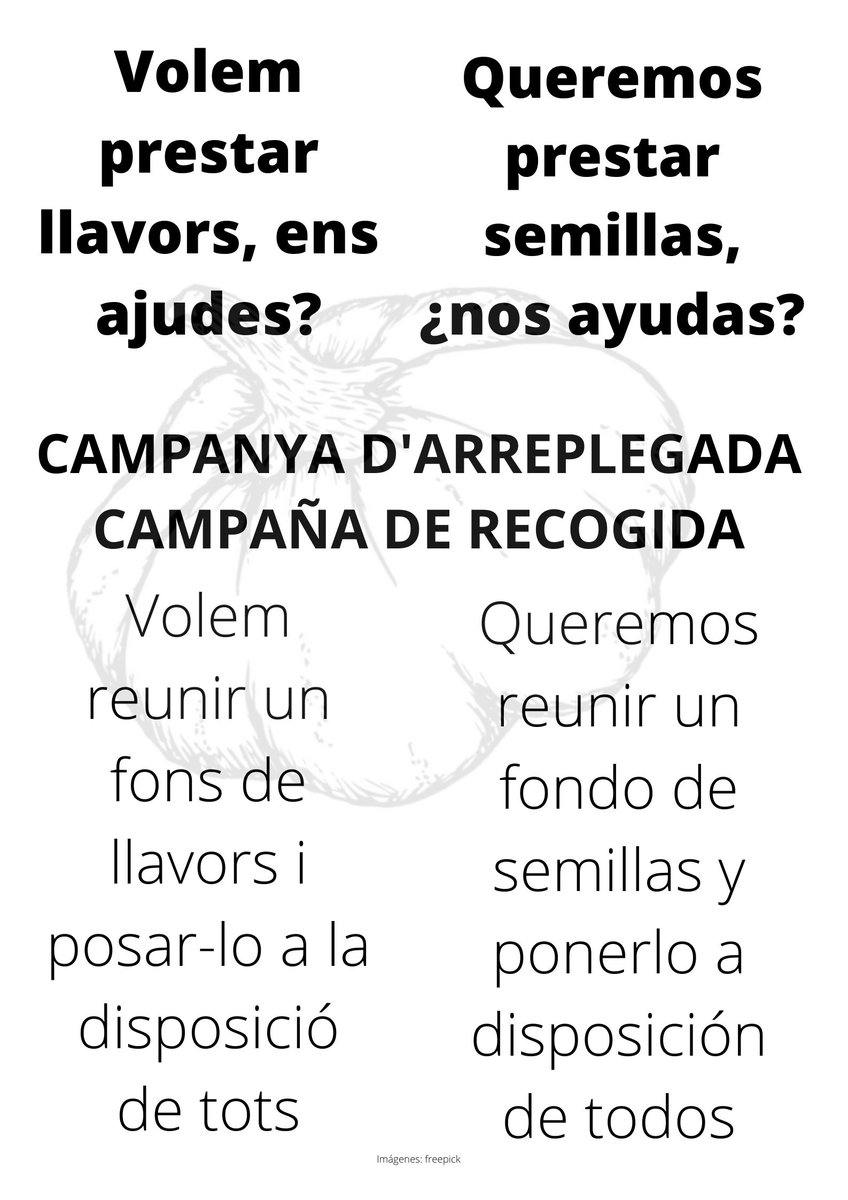 BiblioSantJoan's tweet photo. ¡Buscamos semillas!
Desde que empezamos con nuestra biblioteca de semillas hemos repartido 674 sobres con semillas. La más numerosas han sido las de albahaca, pero también hemos tenido de calabaza gigante atlantic giant, de hortalizas chinas como el pak choi o el wosum... https://t.co/AiDJbq4v4T