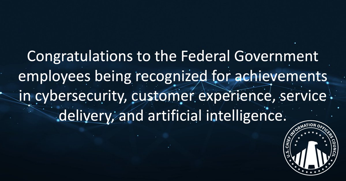 💫 Shoutout to the outstanding individuals who have been recognized for going above & beyond in support of federal #IT this past year. Nominations ranged from achievements in cybersecurity, customer experience, service delivery, & #AI. Learn more: nextgov.com/people/2024/02…