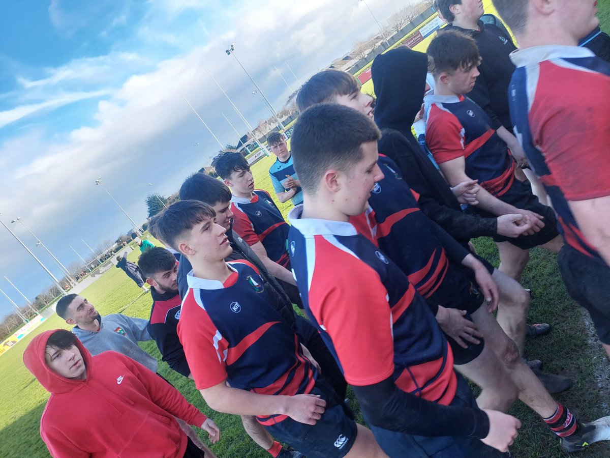 A cracking semifinal in the McMullen cup in @GreystonesRFC this afternoon. @ccmwicklow 17 v 13 @IENewparkSchool , Kieran and Cormac with the trys, Brendan with the extras. Well done, Mr Duffy. @LeinsterBranch @WicklowRFC #FromTheGroundUp #neverstopcompeting