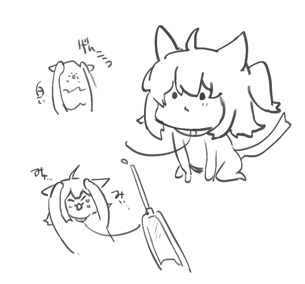 猫の日です(にゃんこぐだ子超らくがき) 