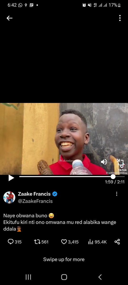 PapiusKaptunuo's tweet photo. @ZaakeFrancis Go for DNA https://t.co/rpvRXDRacS