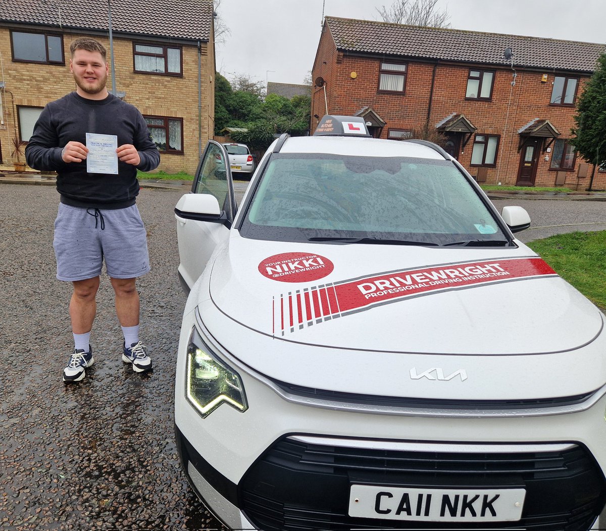 Whooo Hoooo- its a FIRST TIME test pass for Josh Masters!
Much love 
Nik x 
#LearnRightwithDriveWright 
#NKK  #Automatic #Manual #Drivinglessons  #FemaleInstructor #NikkisSquad #SquadGoals  #Lowestoft #Thisgirlcan #Thisgirldid #SidTheStonic #NevTheNiro #Followthecar  #LoveMyJob