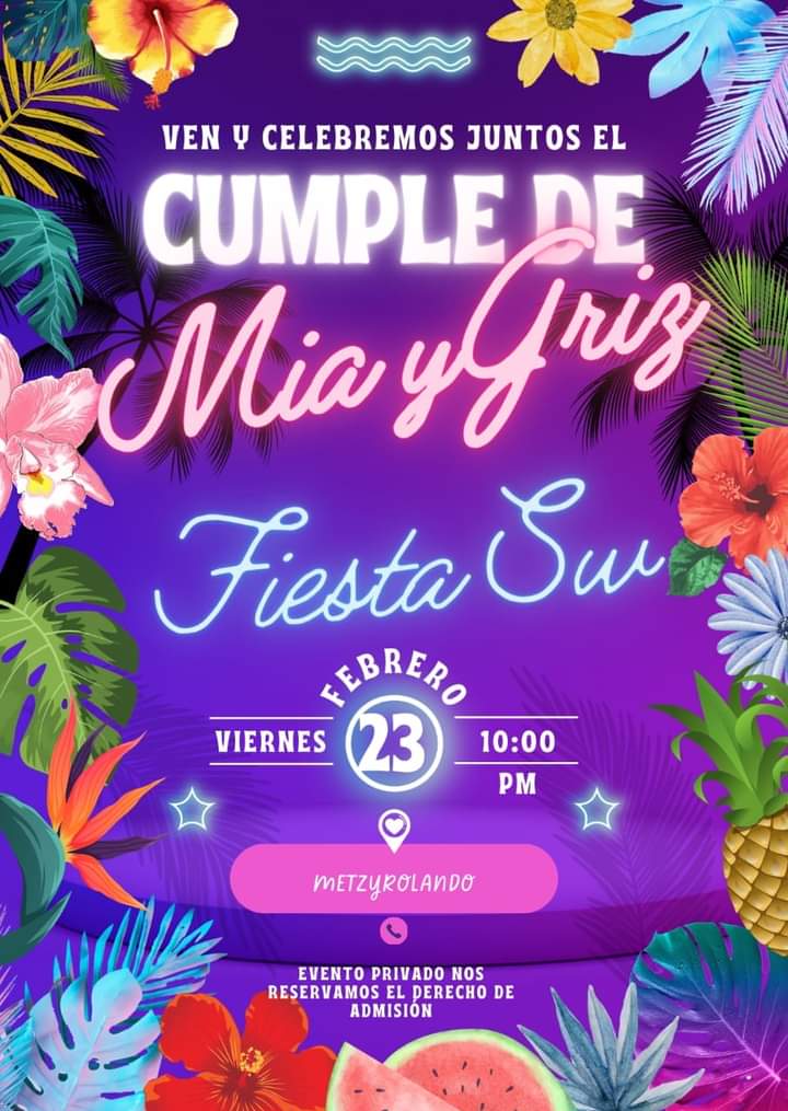 Nos vemos este viernes !!!