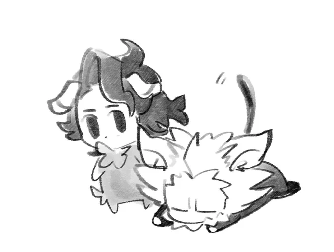 猫の日!?(フラプラ過去絵再放送) 