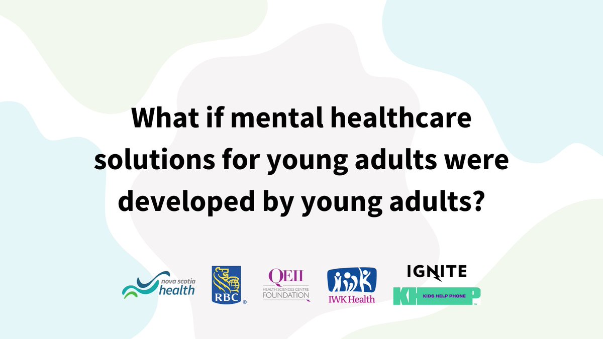 The RBC Youth Health Innovation Challenge is your chance to have your voice heard on mental healthcare in Nova Scotia. Break down the barriers you think young people face getting mental health support – no matter where they live, no matter their background.bit.ly/49Dzgg8