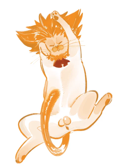 猫の日!?(フラプラ過去絵再放送) 
