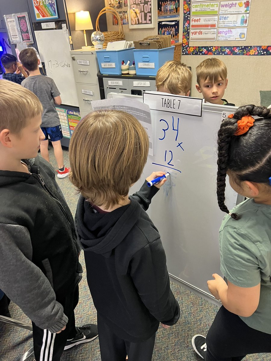 The Math is Mathing-
When you get to merge <a href="/pgliljedahl/">Peter Liljedahl</a> “Thinking Classrooms” with <a href="/robertkaplinsky/">Robert Kaplinsky</a> “Open Middle” tasks…it’s a beautiful day of thinking, learning and mathing! @slsovereign <a href="/Wipebook/">Team Wipebook</a> #misd #mymisd #wearemckinney